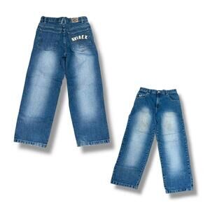 Y2K Medium Wash Avirex Straight Leg Jeans